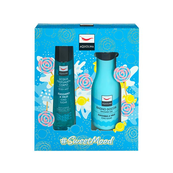 AQUOLINA COFANETTO SWEET MOOD ZUCCHERO A VELO - Tre Pi Profumerie