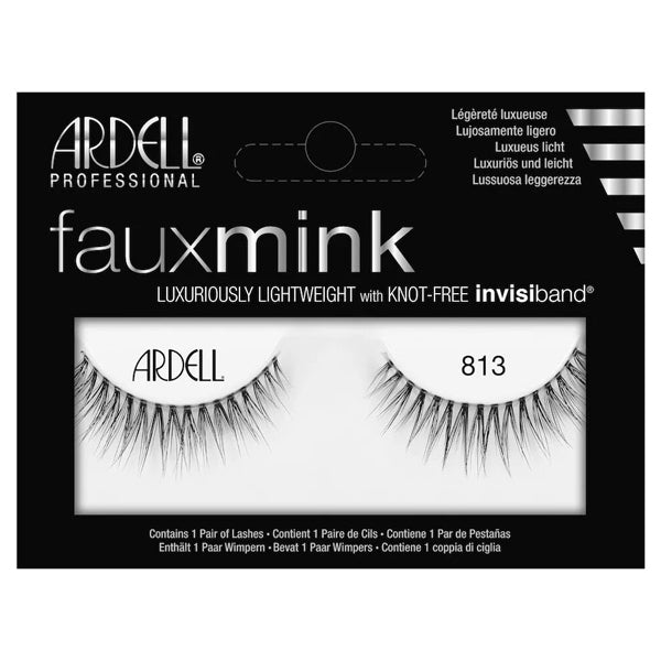 ARDELL CIGLIA FINTE 66313 FAUX MINK 813 WITH INVIBAND - Tre Pi Profumerie