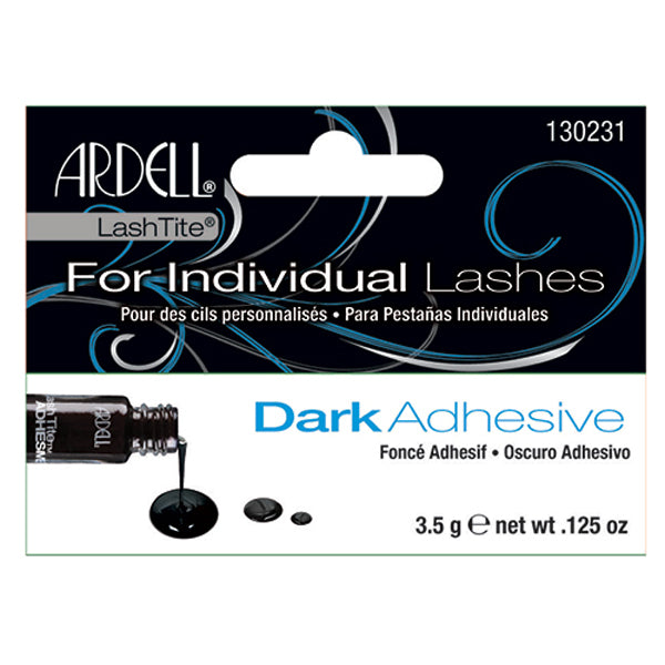 ARDELL CIGLIA FINTE DARK COLLA IN VETRO PER CIGLIA INDIVIDUALI - Tre Pi Profumerie