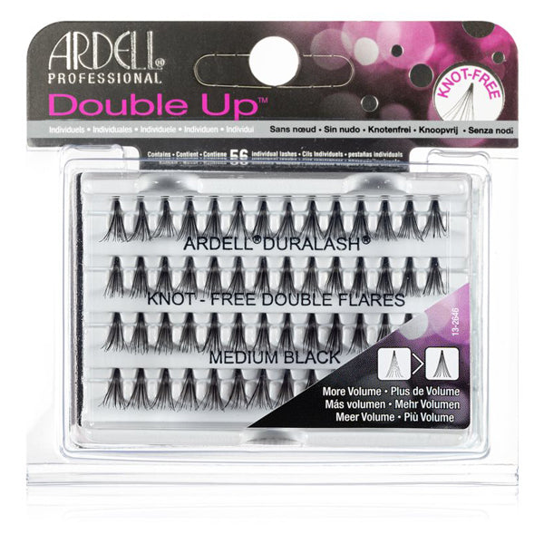 ARDELL CIGLIA FINTE 61485 DOUBLE KNOT-FREE MEDIUM BLACK - Tre Pi Profumerie