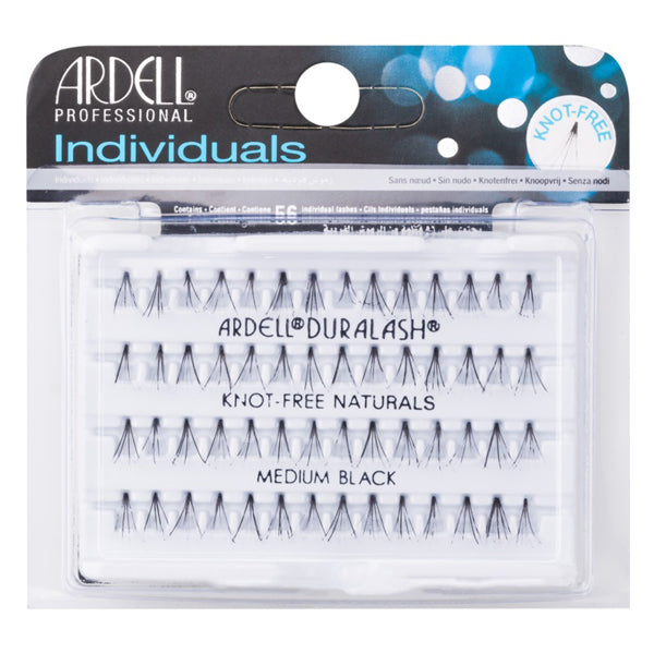 ARDELL CIGLIA FINTE DURALASH NATURALS KNOT-FREE MEDIUM BLACK - Tre Pi Profumerie