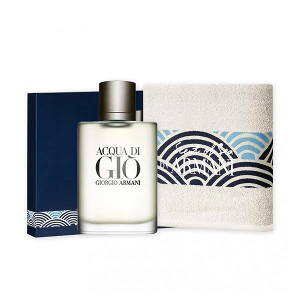 ARMANI ACQUA DI GIO COFANETTO EDT 100 ML + ASCIUGAMANO - Tre Pi Profumerie