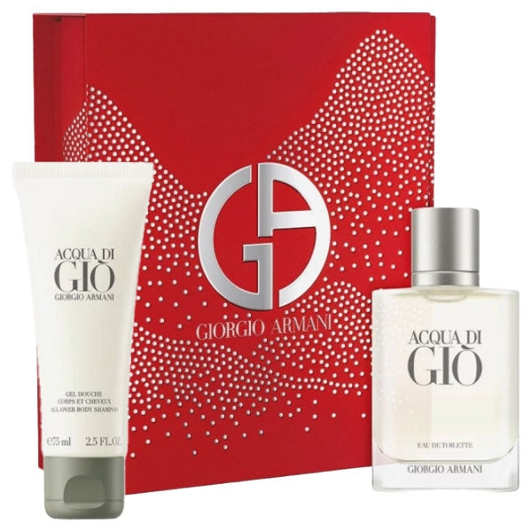 ARMANI ACQUA DI GIO' UOMO COFANETTO EDT 50 ML + GEL DOCCIA 75 ML - Tre Pi Profumerie