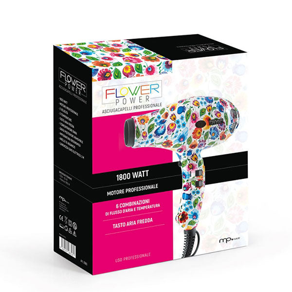MP HAIR PHON FLOWER 1800 W - Tre Pi Profumerie