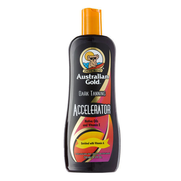 AUSTRALIAN GOLD ACCELERATOR DARK TANNING VITAMIN A 250 ML - Tre Pi Profumerie