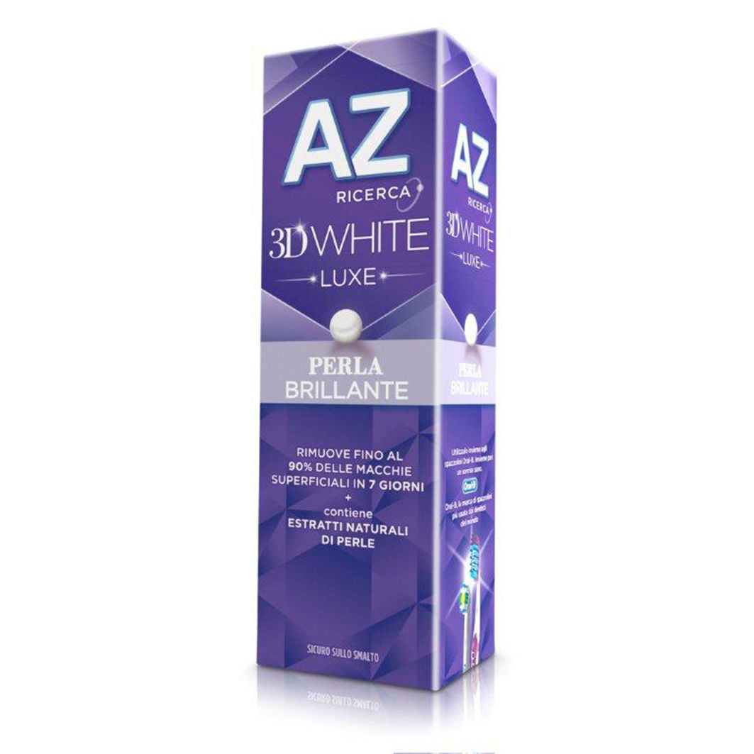 AZ DENTIFRICIO 3D WHITE LUXE PERLA BRILLANTE 75 ML - Tre Pi Profumerie