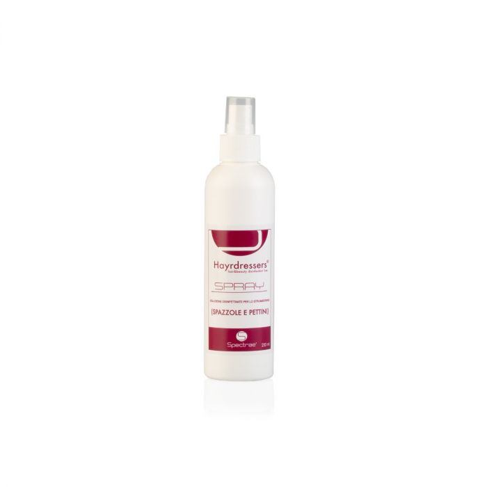 HAYRDRESSERS SPRAY DISINFETTANTE SPAZZOLE E PETTINI 200 ML - Tre Pi Profumerie