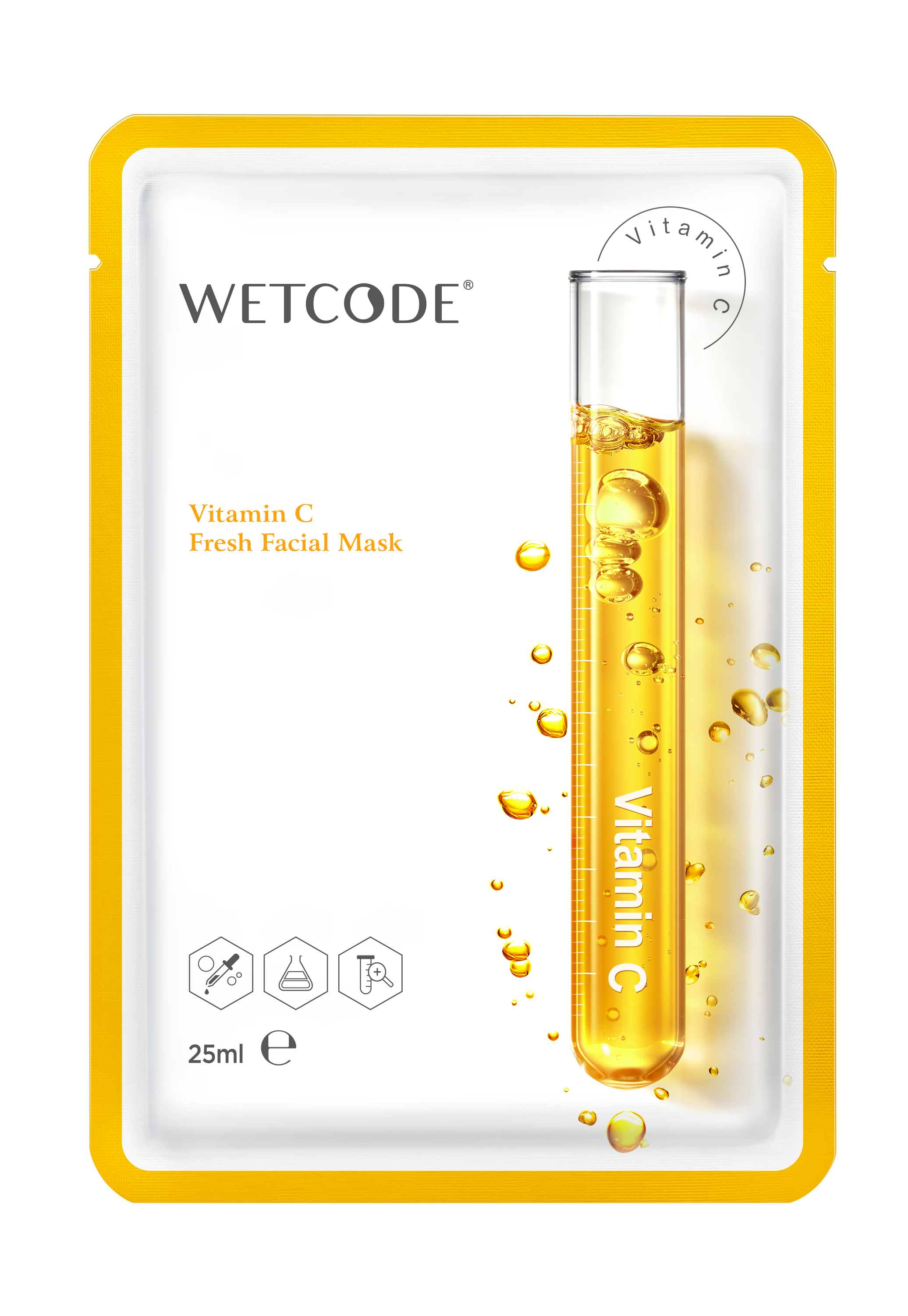 WETCODE - Vitamin C Fresh Facial Mask *5pz