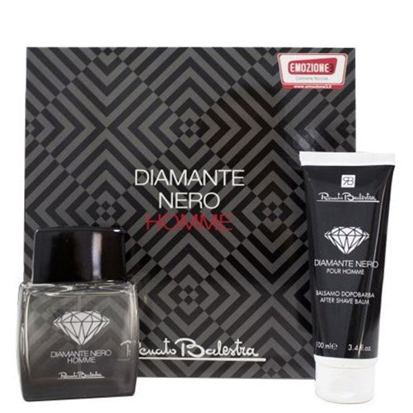 RENATO BALESTRA DIAMANTE NERO HOMME COFANETTO EDP 100 + ASB 100 - Tre Pi Profumerie