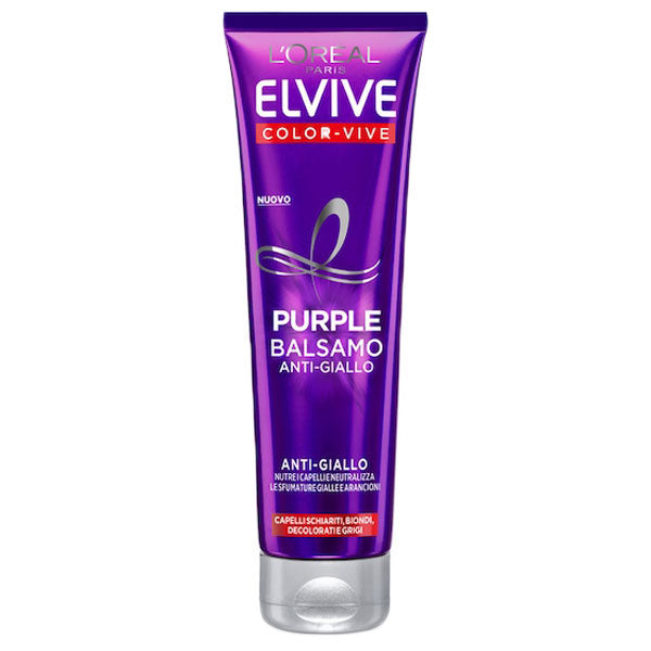 L'OREAL ELVIVE BALSAMO PURPLE ANTI GIALLO 150 ML - Tre Pi Profumerie