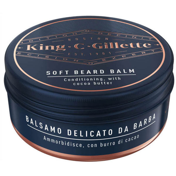 GILLETTE KING C. BALSAMO DELICATO DA BARBA 100 ML - Tre Pi Profumerie