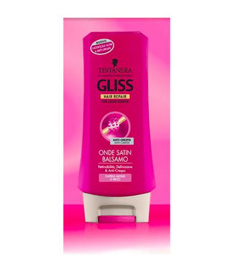 SCHWARZKOPF GLISS BALSAMO ONDE SATIN 200 ML - Tre Pi Profumerie