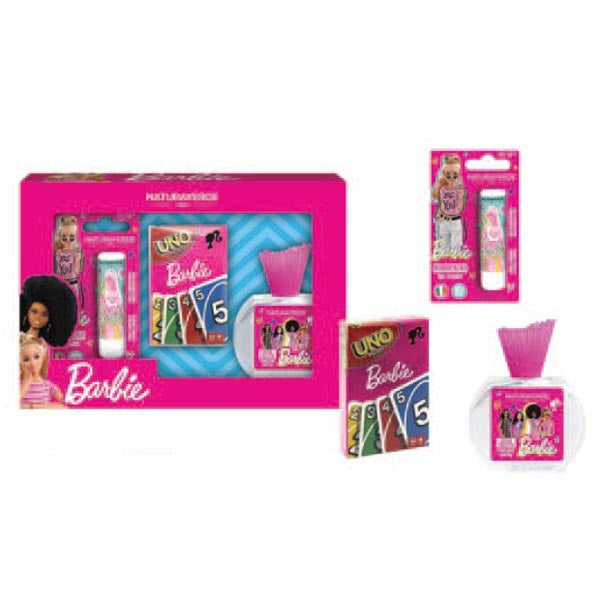 BARBIE KIT SET UNO CARDS - Tre Pi Profumerie