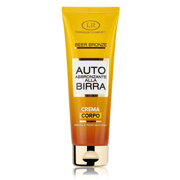 WONDER COMPANY BEER BRONZE AUTO ABBRONZANTE CREMA CORPO 125 ML - Tre Pi Profumerie