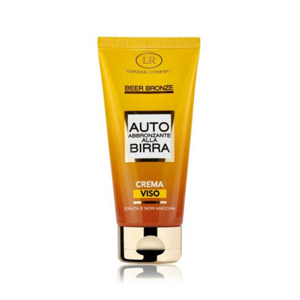 WONDER COMPANY BEER BRONZE AUTO ABBRONZANTE CREMA VISO 75 ML - Tre Pi Profumerie