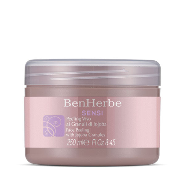 BENHERBE SENSI PEELING VISO AI GRANULI DI JOJOBA 250 ML - Tre Pi Profumerie