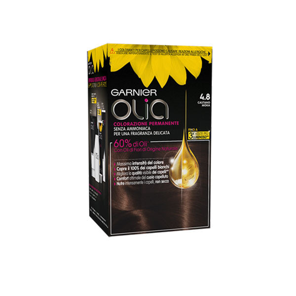 GARNIER OLIA CASTANO MOKA 4,8 - Tre Pi Profumerie