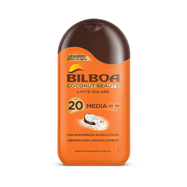 BILBOA COCONUT LATTE SOLARE SPF 20 200 ML - Tre Pi Profumerie
