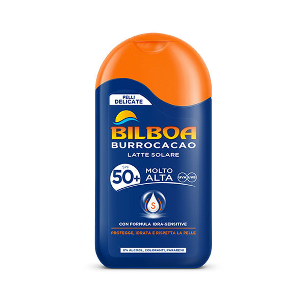 BILBOA BURROCACAO LATTESOLARE SPF 50+ 200 ML - Tre Pi Profumerie