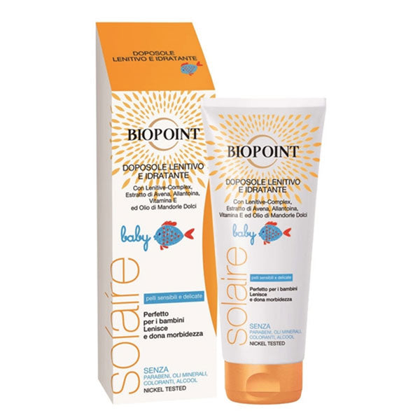 BIOPOINT SOLAIRE BABY DOPOSOLE LENITIVO E IDRATANTE 200 ML - Tre Pi Profumerie