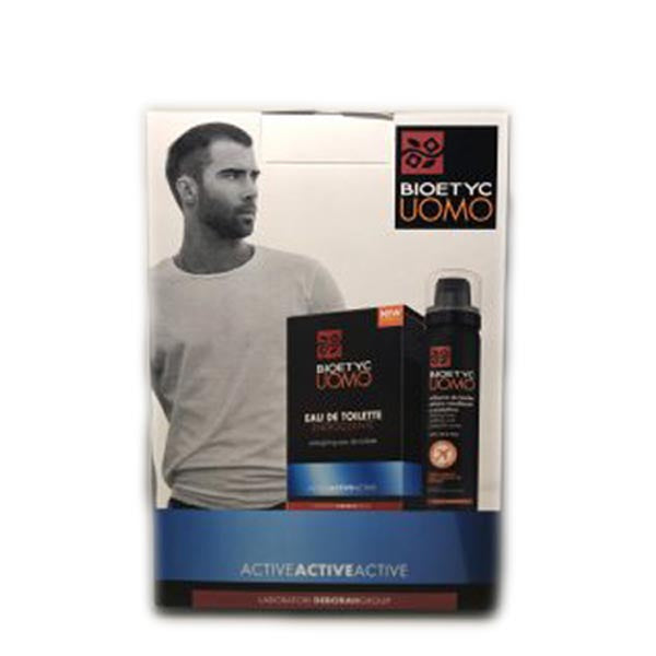 BIOETYC COFANETTO ACTIVE ENERGIZZANTE EDT + SCHIUMA DA BARBA - Tre Pi Profumerie
