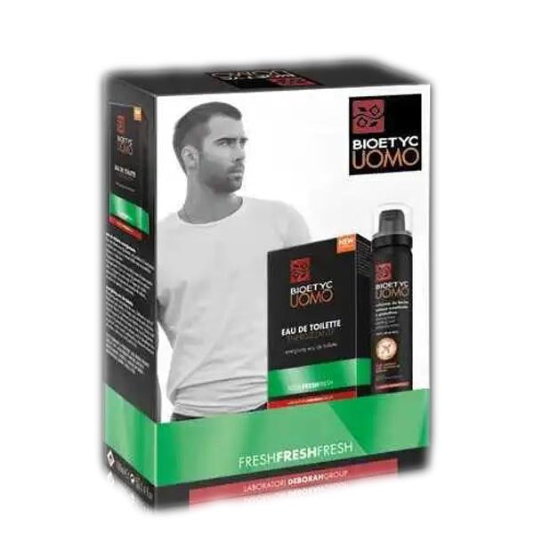 BIOETYC UOMO COFANETTO FRESH EDT SCHIUMA DA BARBA - Tre Pi Profumerie
