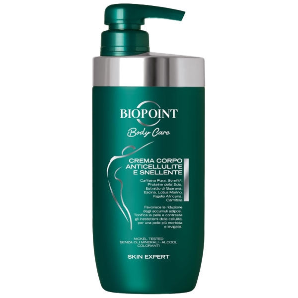 BIOPOINT BODY CARE CREMA CORPO ANTICELLULITE E SNELLENTE 500 ML - Tre Pi Profumerie