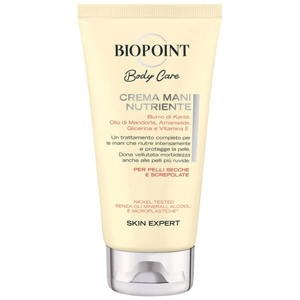 BIOPOINT BODY CARE CREMA MANI NUTRIENTE PELLI SECCHE 75 ML - Tre Pi Profumerie
