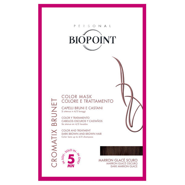 BIOPOINT COLOR MASK MARRON GLACE SCURO - Tre Pi Profumerie
