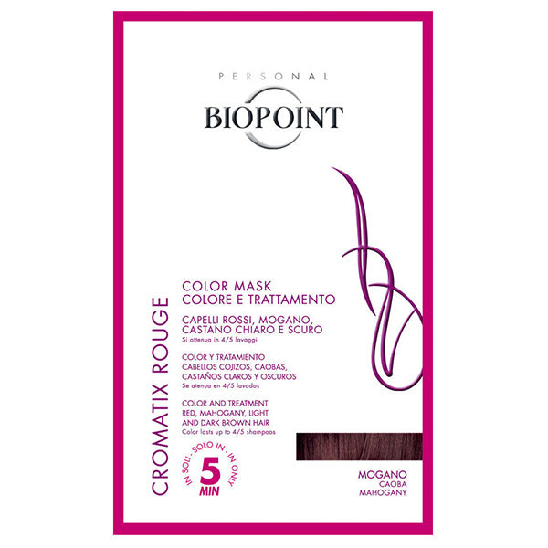 BIOPOINT COLOR MASK MOGANO - Tre Pi Profumerie