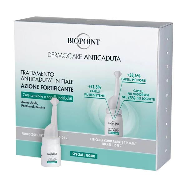 BIOPOINT DERMOCARE ANTICADUTA FIALE 20 X 6 ML - Tre Pi Profumerie