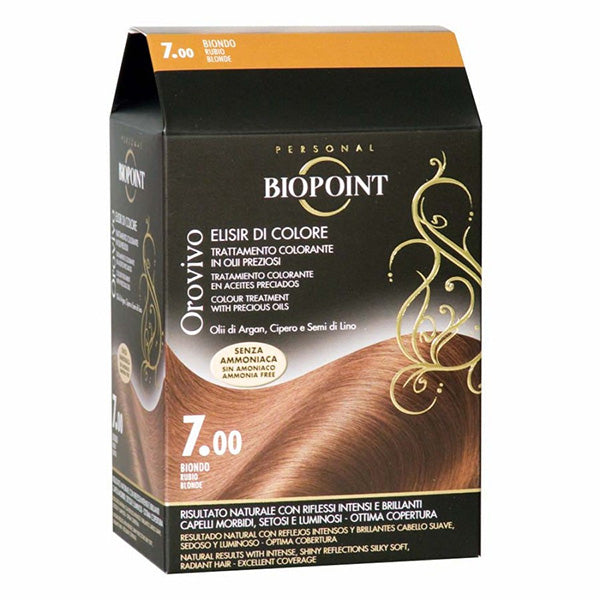 BIOPOINT OROVIVO ELISIRCOLORE BIONDO 7.00 - Tre Pi Profumerie