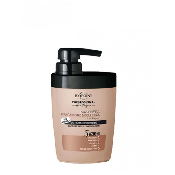 BIOPOINT PROFESSIONAL MASCHERA RIPARAZIONE & BELLEZZA 300 ML - Tre Pi Profumerie