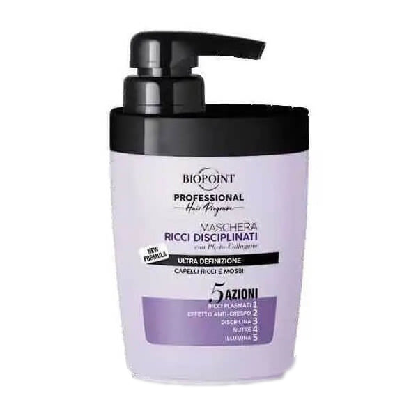 BIOPOINT PROFESSIONAL RICCI DISCIPLINATI MASCHERA 300 ML - Tre Pi Profumerie