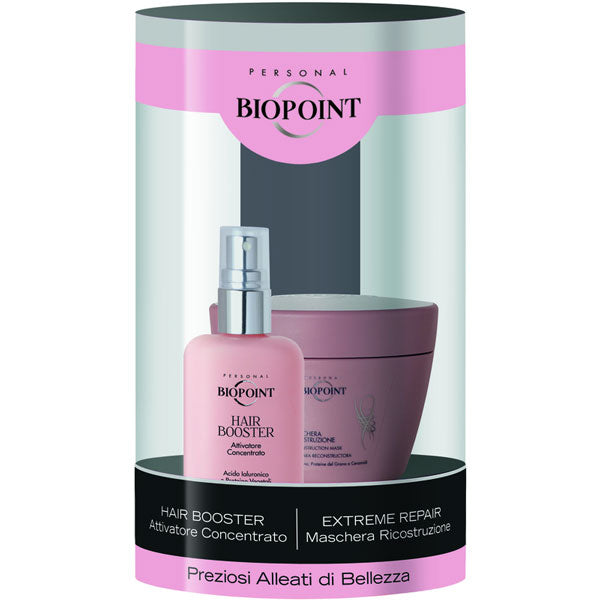 BIOPOINT REPAIR COFANETTO HAIR BOOSTER 50 ML + MASCHERA 200 ML - Tre Pi Profumerie
