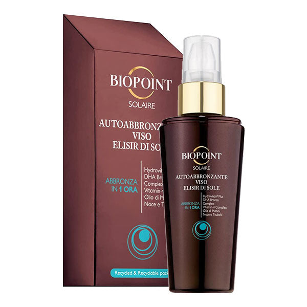 BIOPOINT SOLAIRE AUTOABBRONZANTE ELISIR VISO 50 ML - Tre Pi Profumerie