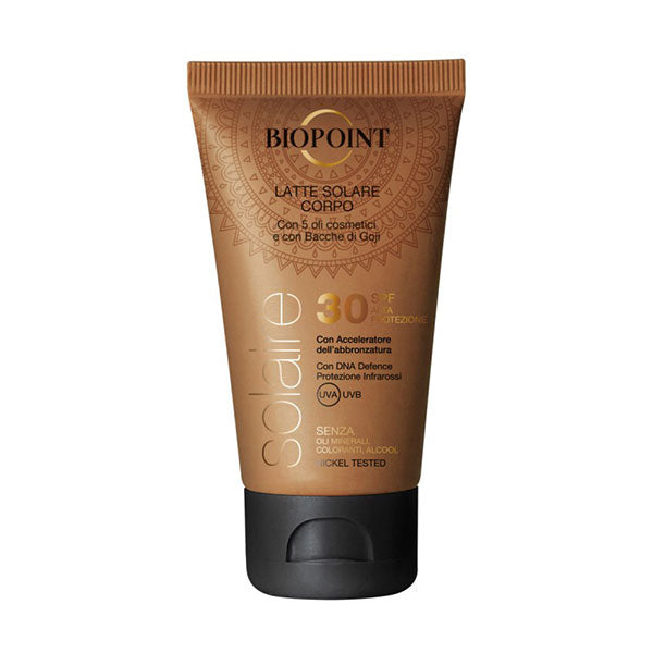 BIOPOINT SOLAIRE LATTE SOLARE CORPO 30 SPF 40 ML - Tre Pi Profumerie