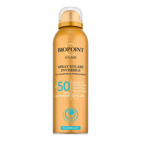 BIOPOINT SOLAIRE SPRAY INVISIBILE SPF 50 150 ML - Tre Pi Profumerie