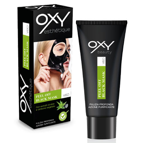 OXY ESTHETIQUE PEEL OFFBLACK MASK VISO 100 ML - Tre Pi Profumerie