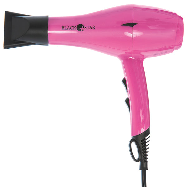 BLACKSTAR ASCIUGACAPELLI TURBO PIUMA FUCSIA 1700 WATT - Tre Pi Profumerie