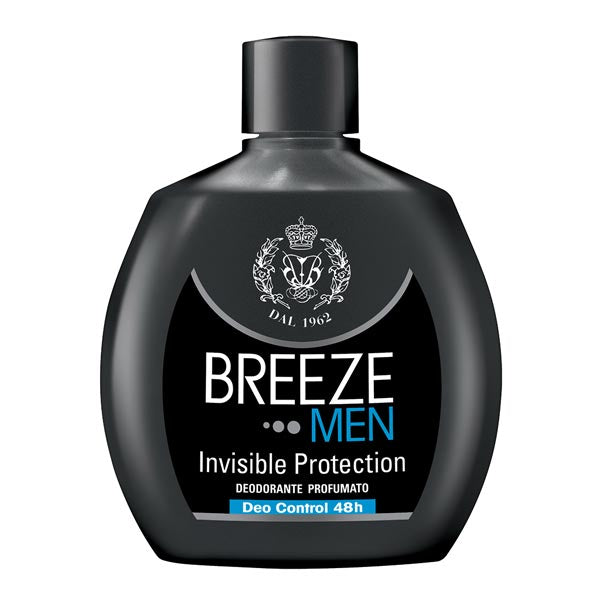 BREEZE DEODORANTE SQUEEZE INVISIBLE PROTECTION MEN 100 ML - Tre Pi Profumerie
