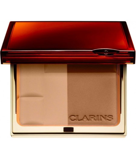 CLARINS DUO BRONZE POLVERE ABBRONZANTE MEDIUM 02 - Tre Pi Profumerie