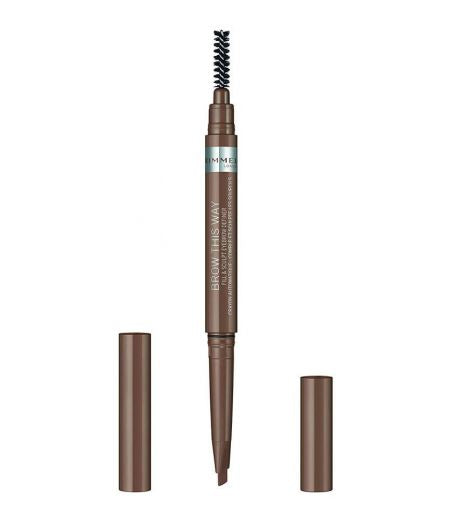 RIMMEL BROW THIS WAY MATITA SOPRACCIGLIA DARK BROWN 03 - Tre Pi Profumerie