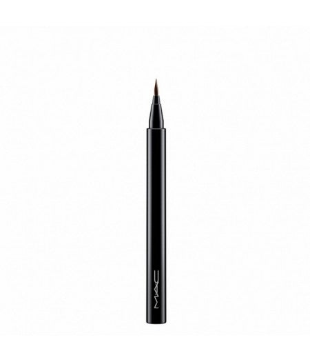 MAC EYE EYELINER BRUSHSTROKE 24H BROWN - Tre Pi Profumerie