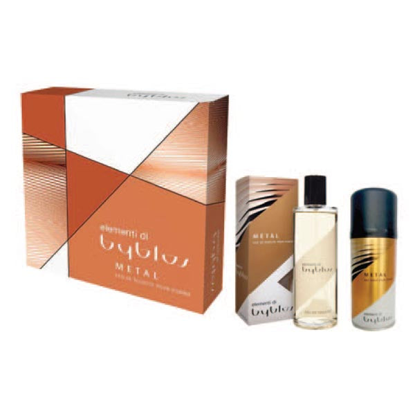 BYBLOS METAL COFANETTO EDT 120 ML + DEODORANTE - Tre Pi Profumerie