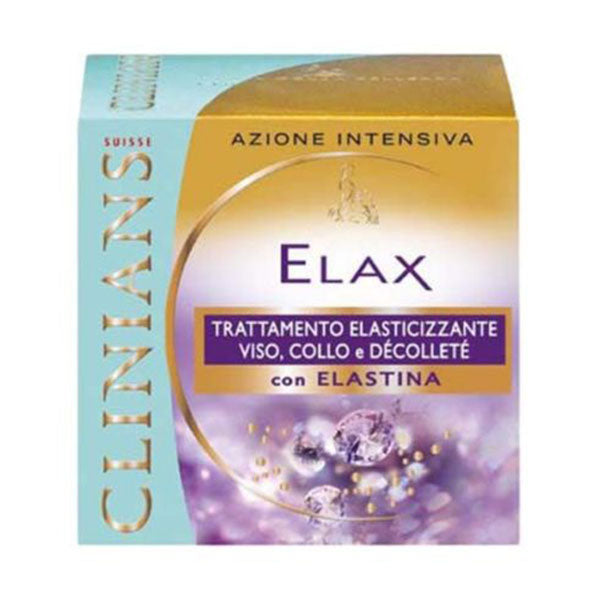 CLINIANS ELAX CREMA ELASTICIZZANTE VISO COLLO DECOLTE' 50 ML - Tre Pi Profumerie