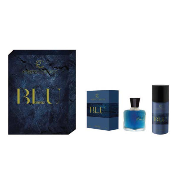 CAPUCCI BLU COFANETTO EDT 100 ML + DEODORANTE - Tre Pi Profumerie