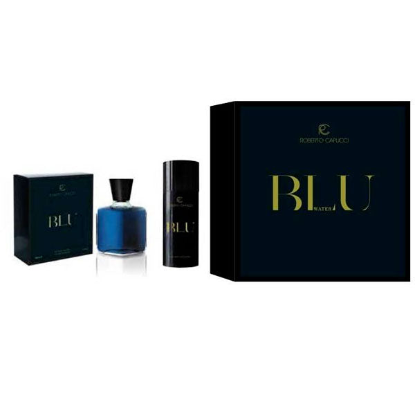 CAPUCCI BLU WATER COFANETTO EDP 100 ML + DEO 150 ML - Tre Pi Profumerie