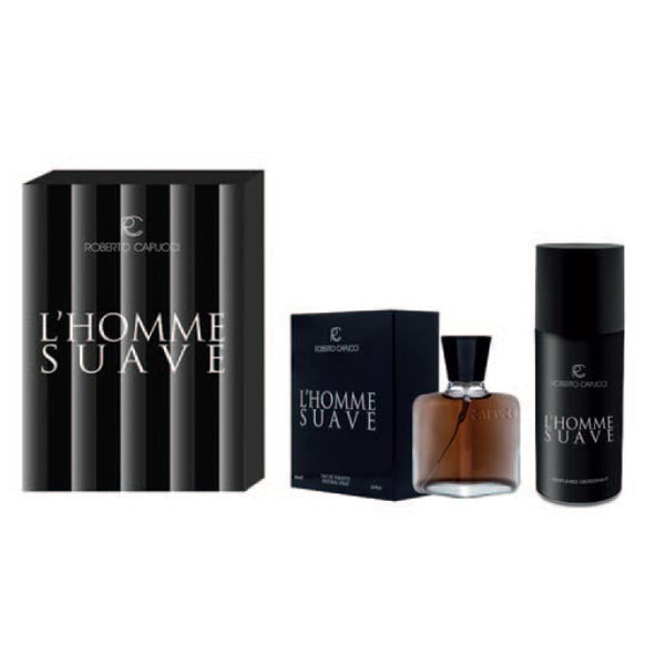 CAPUCCI SUAVE COFANETTOEDT 100 ML + DEODORANTE - Tre Pi Profumerie