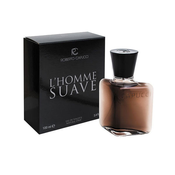CAPUCCI L'HOMME SUAVE COFANETTO EDT 100 ML + DEODORANTE 150 ML - Tre Pi Profumerie